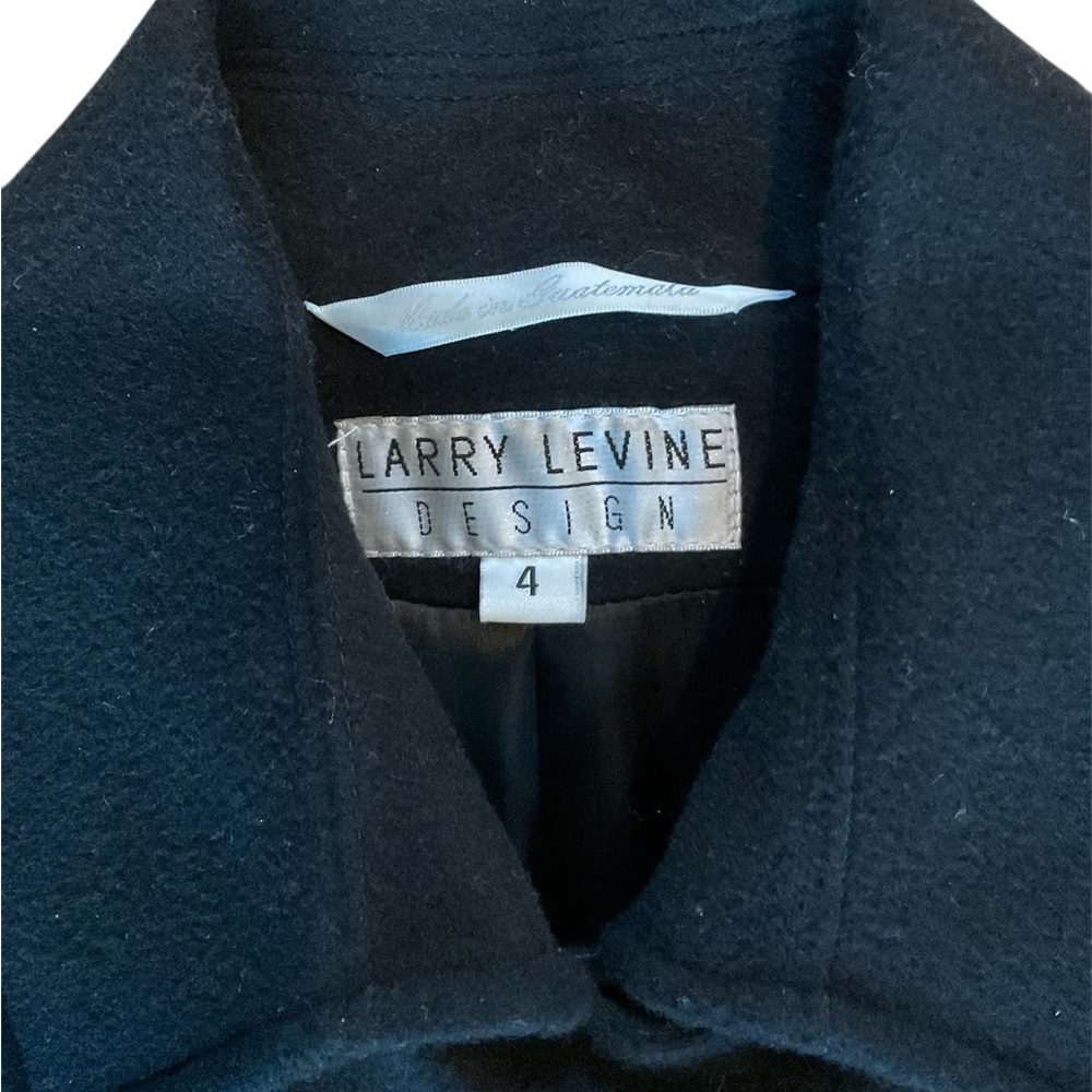 Larry Levin Black 100% pure camel hair, long overcoat, only worn a few times - Picture 3 of 6
